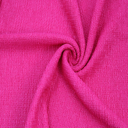 60" Wide-Poly Spandex-Crinkled Venice Textured Stretch Fabric by the Yard-for Apparel, Clothing, Accessories, Headbands, Drapery, Decorations, and DIY Projects (SKU-880)