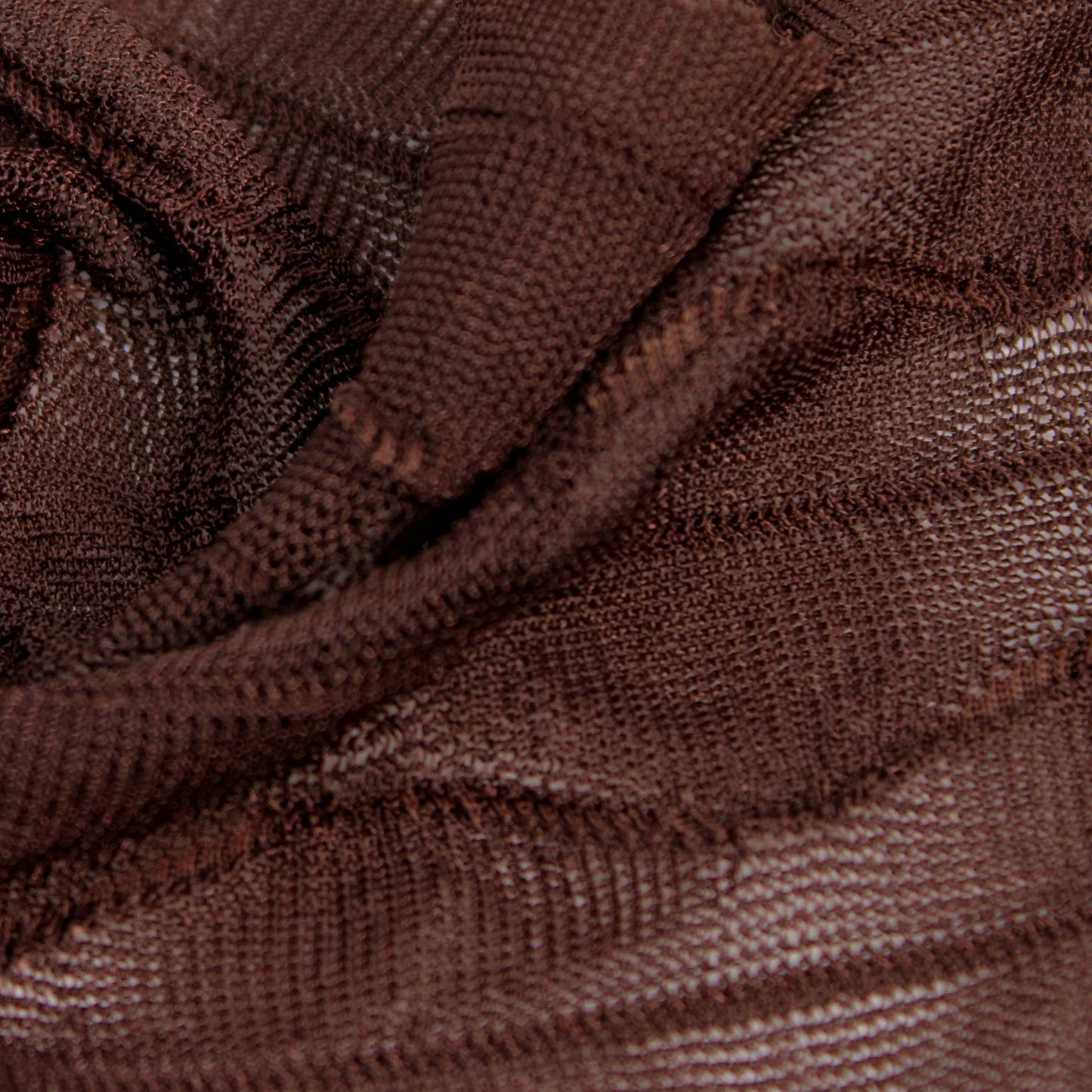 BROWN MESH ZIGZAG DESIGN