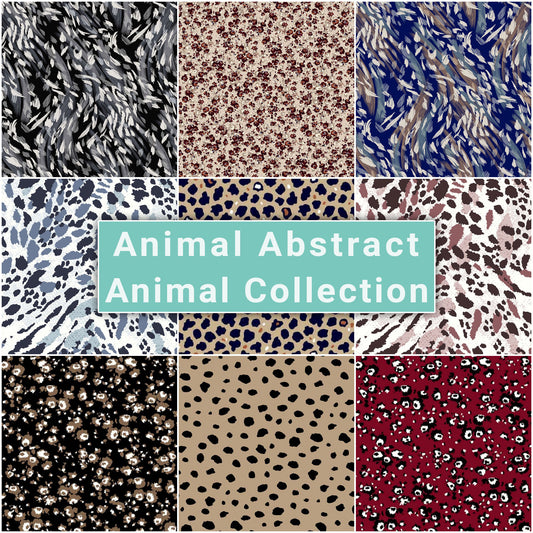 Animal Abstract - Animal Fabric Collection