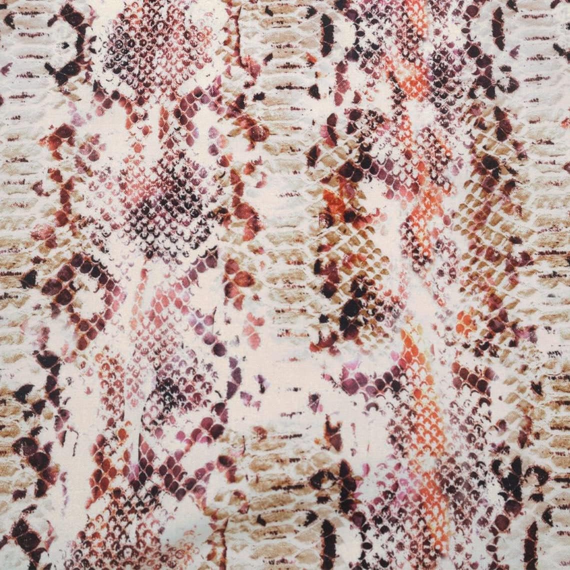 44" Wide 100% Cotton No Stretch Quilting Fabric-Printed Designs for Sewing, Clothing, Crafts, Accessories, Home Decor,  and DIY Projects (Quilting Fabric-Animals Collection)