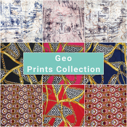 Geo Print Fabric Collection