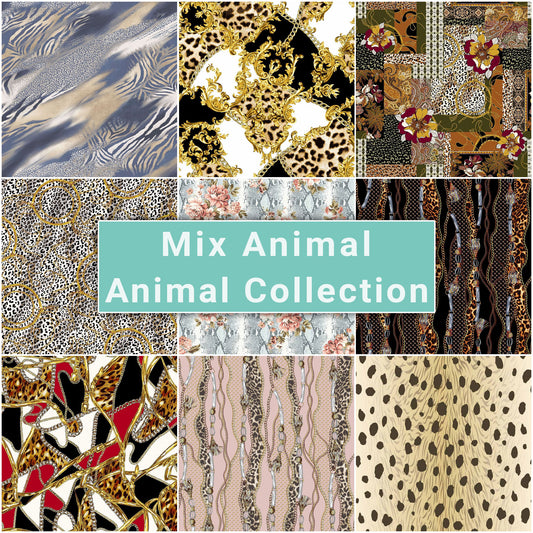 Mix Animal - Animal Fabric Collection