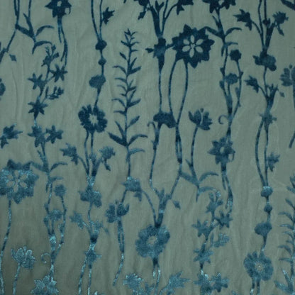 Printed Floral Botanical Meadow - Floral Fabric Collection