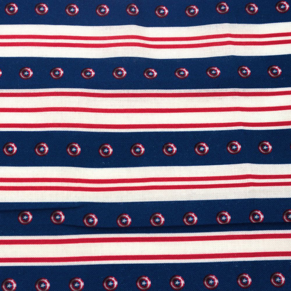 44" Wide 100% Cotton No Stretch Quilting Fabric-Printed Designs for Sewing, Clothing, Crafts, Accessories, Home Decor,  and DIY Projects (Quilting Fabric- Patriotic Collection)