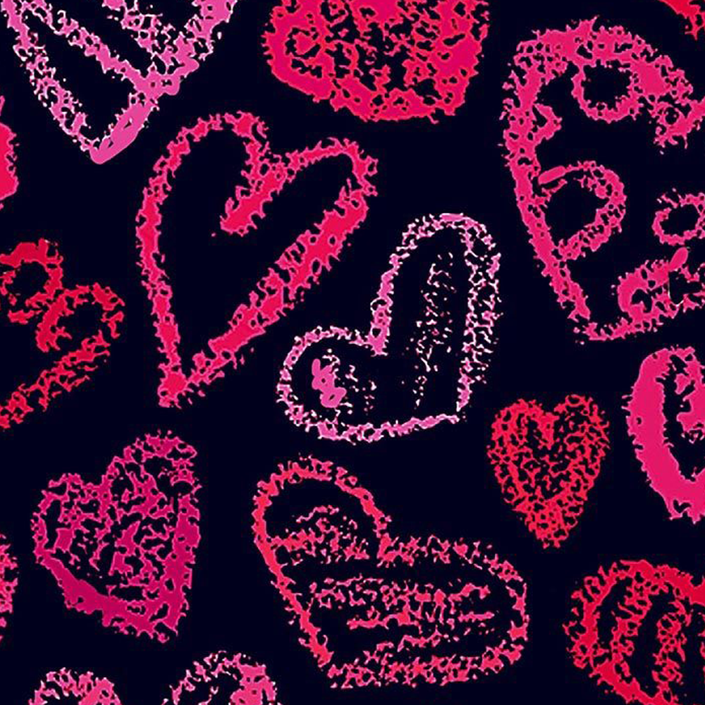 44" Wide 100% Cotton No Stretch Quilting Fabric-Printed Designs for Sewing, Clothing, Crafts, Accessories, Home Decor,  and DIY Projects (Quilting Fabric- Valentine Collection)