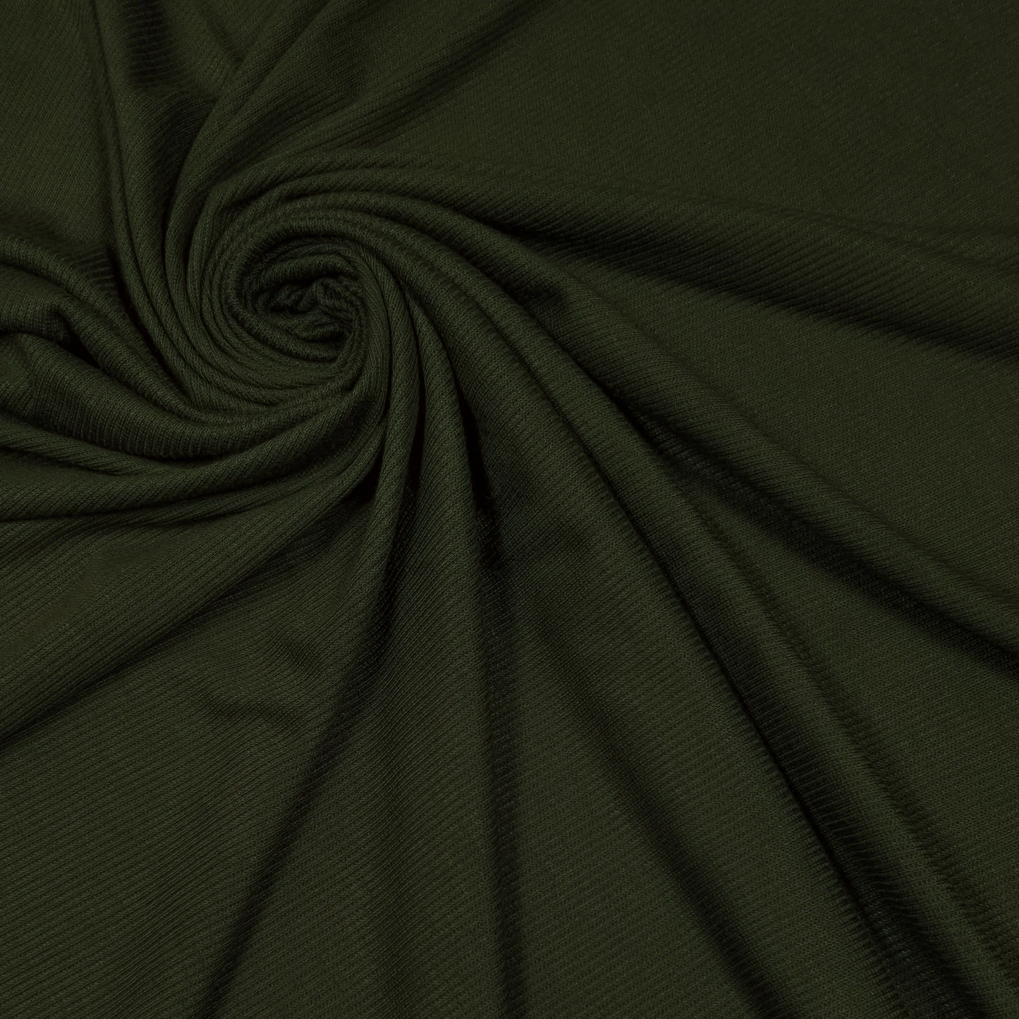 58" Solid Rayon Spandex 2x1 Rib Knit  Stretch Fabric 220gsm - by the Yard - (SKU-752)